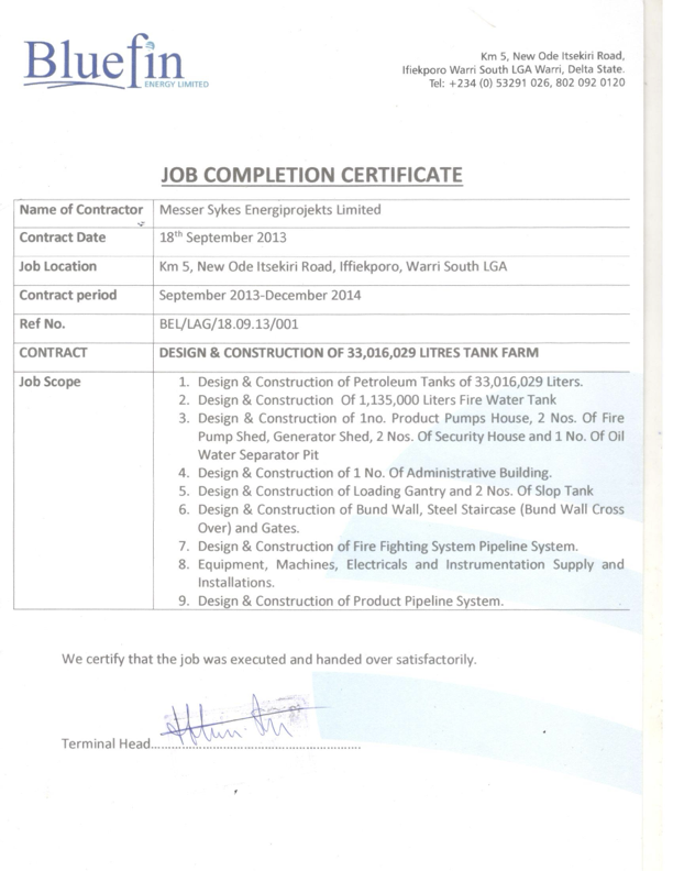 Certificate Preview