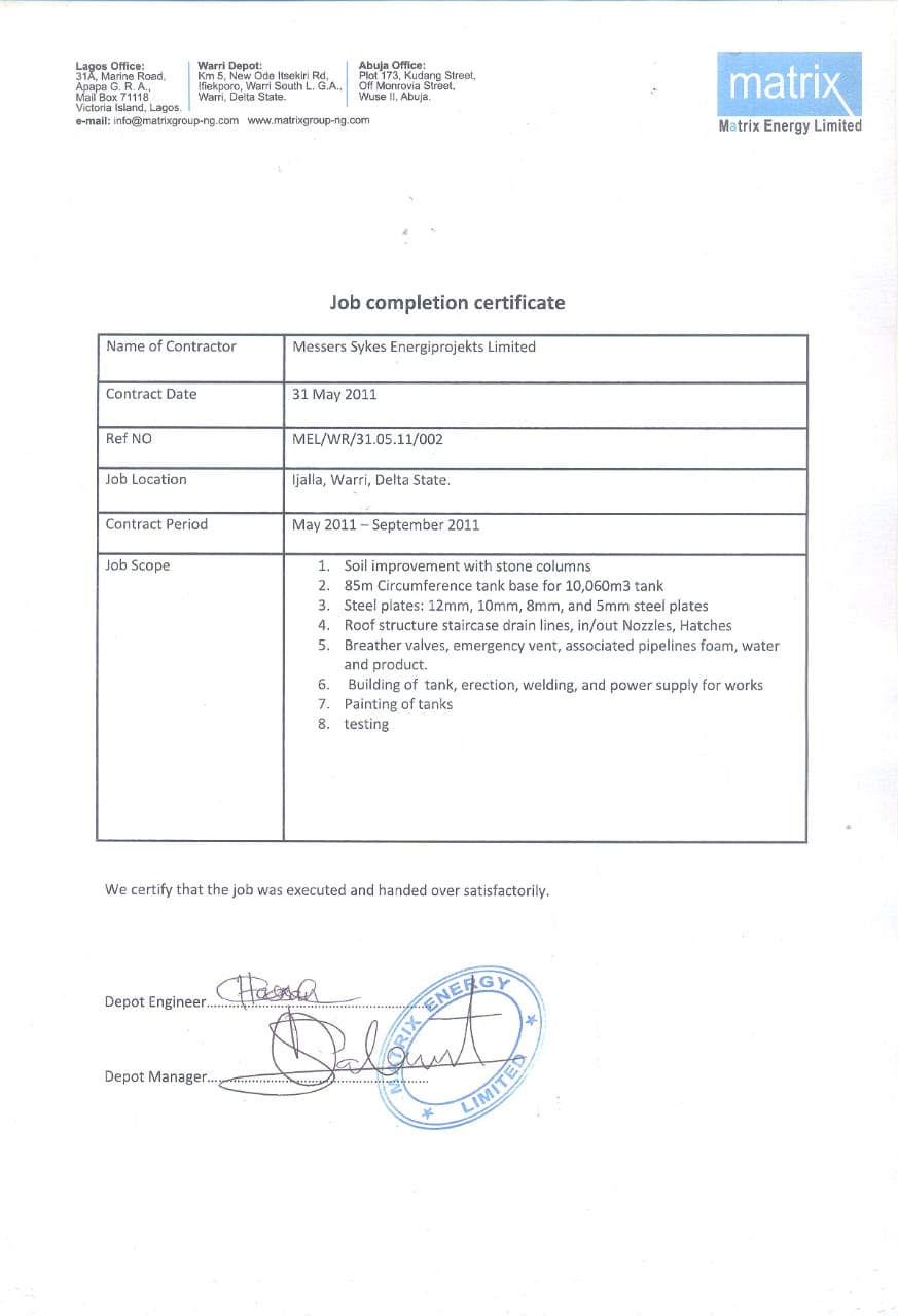 Certificate Preview